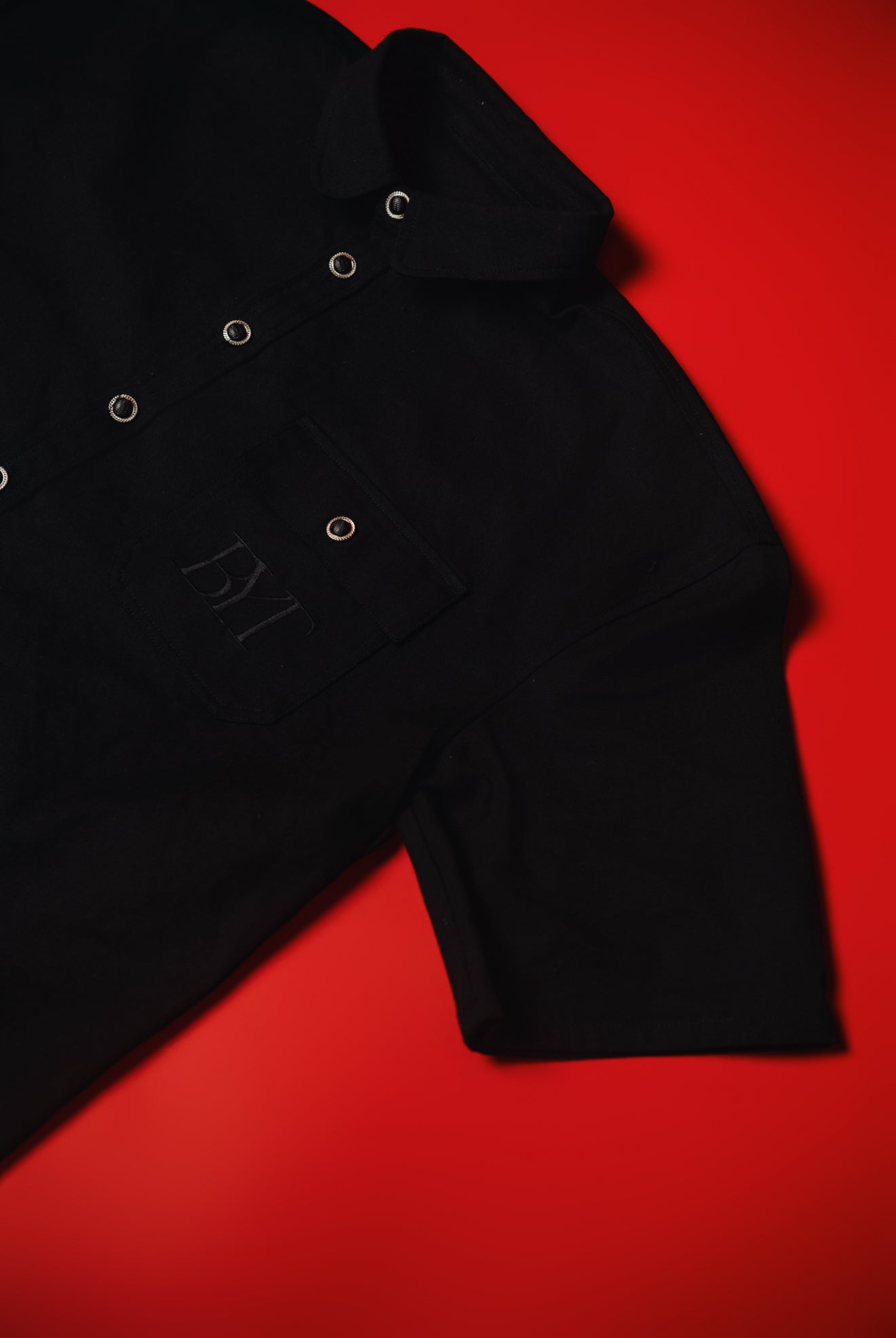 Black Smoke Denim Shirt