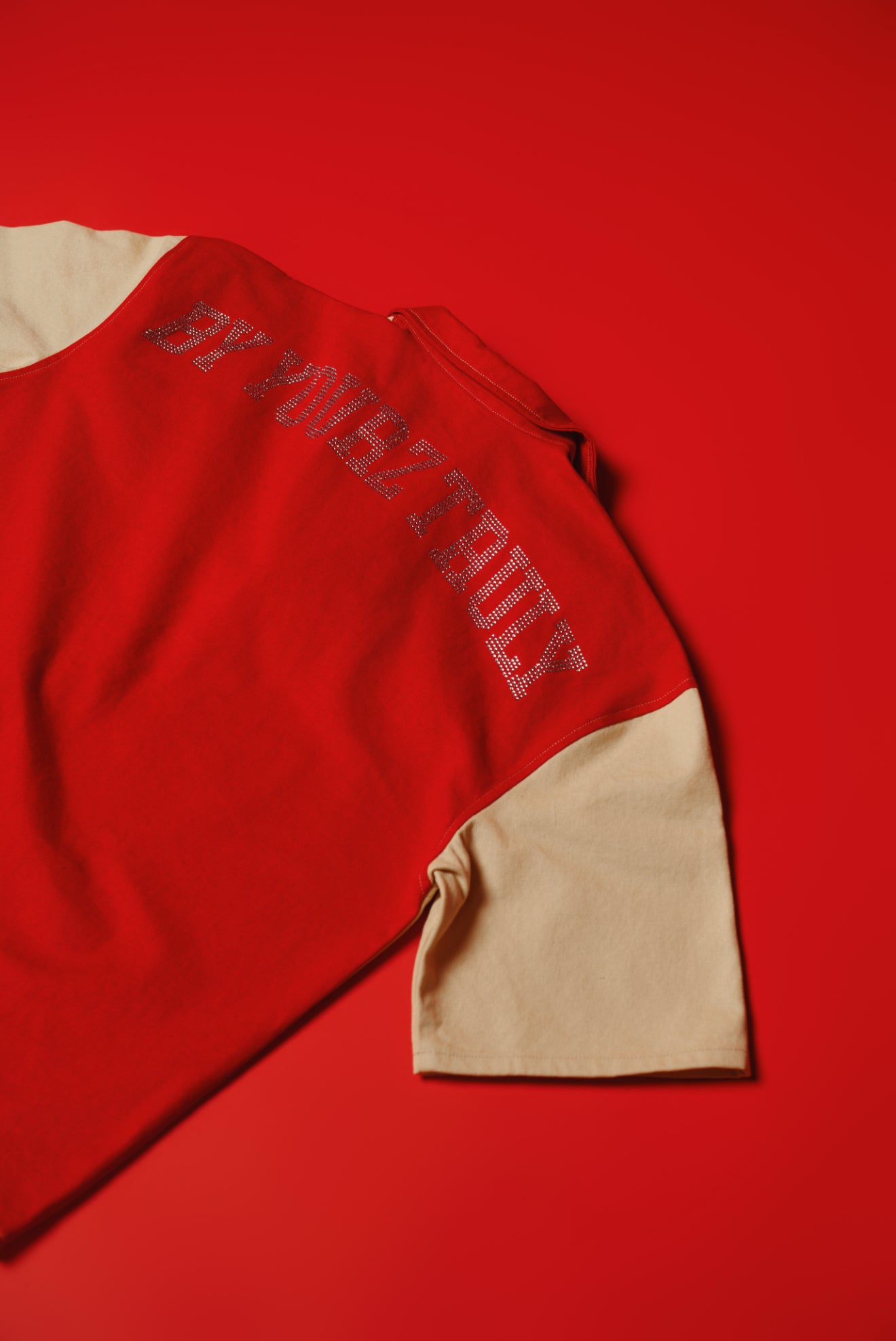 Fire Red Denim Shirt