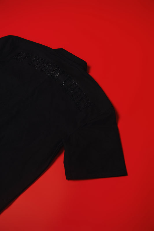 Black Smoke Denim Shirt